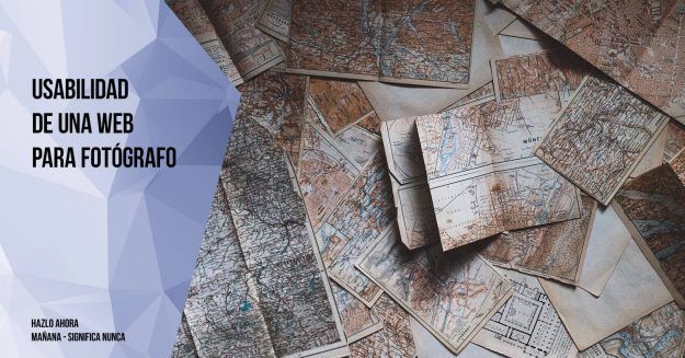 Usabilidad de una web para fotografo Usabilidad de una web para fotografo